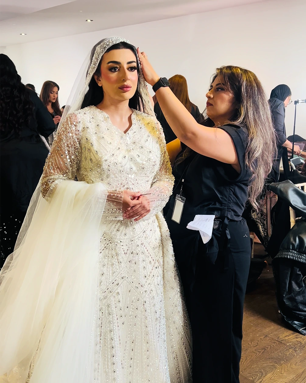 Nadia Usman, stylist and backstage coordinator